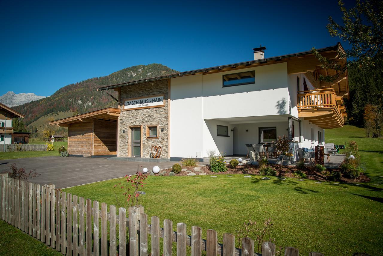 Gaestehaus Hain Hochfilzen Esterno foto
